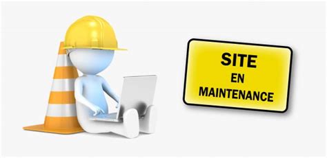 Site en maintenance .